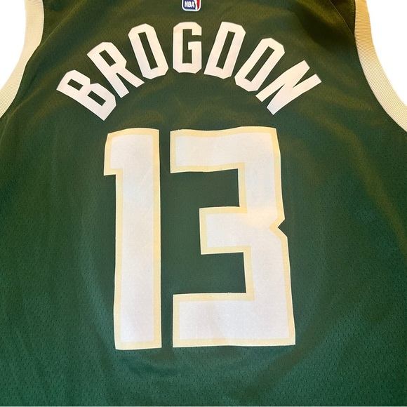 Nike Dri-Fit Men’s Milwaukee Bucks Malcolm Brogdon #13 Jersey XXL - Picture 4 of 7